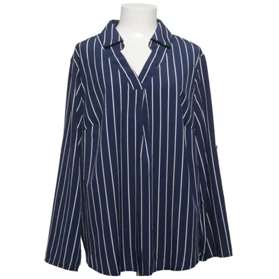 Blus (Blå, Vit) från Emery Rose Polyester