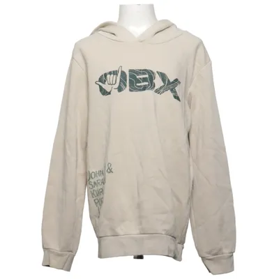 Hoodie (Beige) from Netflix Cotton, Polyester
