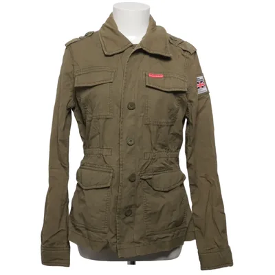 Safari jacket (Green) from Superdry JPN Cotton