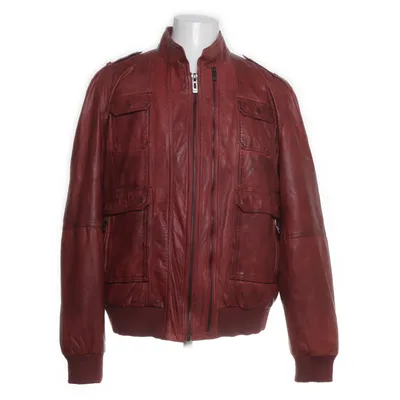 Leren jack (Rood) van Review