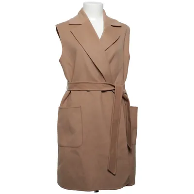 Gilet d'extérieur (Beige) de Weekend MaxMara Polyamide, Laine