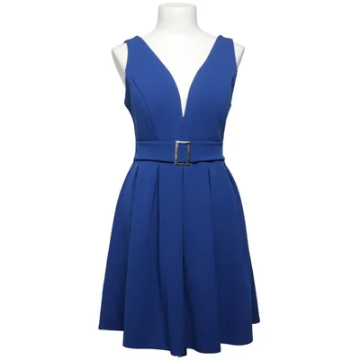 Kjole (Blå) fra Walg Petite Elastan, Polyester