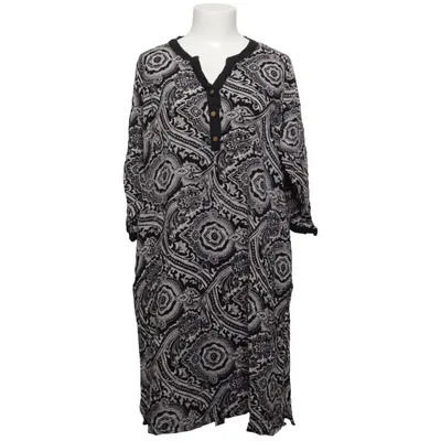 Jurk (Zwart, Wit) van Trofé Viscose