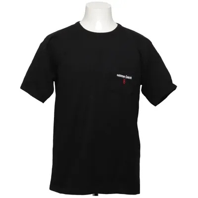 T-shirt (Zwart) van Denham Katoen