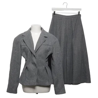 Skirt suit (Gray) from Sunfere Polyester