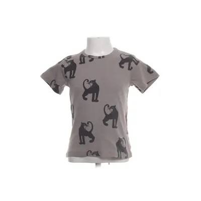 T-shirt (Grå, Svart) från Mini Rodini Elastan, Ekologisk bomull