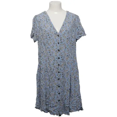 Dress (Blue, White) from New Look Curves