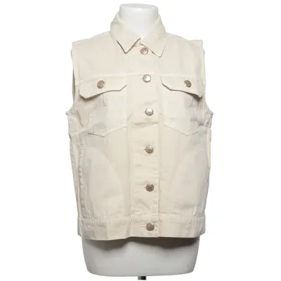 Gilet en jean (Beige) de Margittes Coton