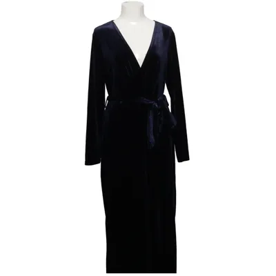 Wrap dress (Blue) from Glamorous Elastane, Polyester