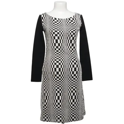 Dress (Black, White) from Grey Wolf Elastane, Polyester, Viscose
