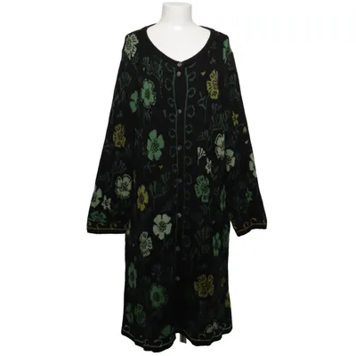 Kofta (Svart, Flerfärgad) från Gudrun Sjödén Alpackaull, Ekologisk bomull, Polyamid, Återvunnen bomull