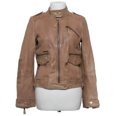 Leather jacket (L42273 CLAIRE WF101) from Pepe Jeans London Cotton, Leather, Polyester