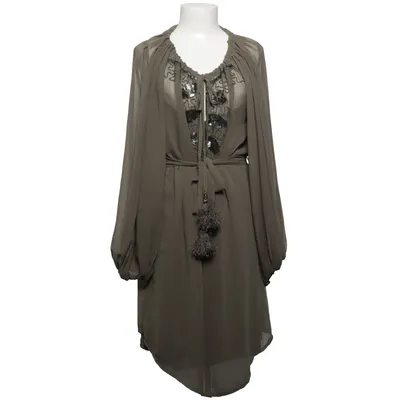 Klänning (Grå) från Plain Vanilla Polyester, Viskos