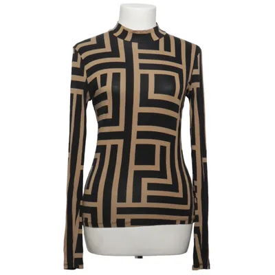 Long sleeve T-shirt (Black, Beige) from Amisu