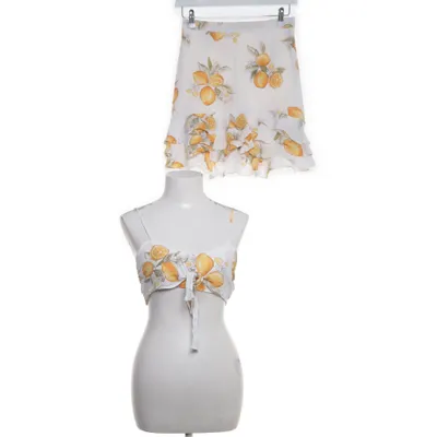 Set (White, Multicolored) from For Love & Lemons Polyester