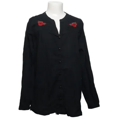 Blouse (Zwart) van By Ellos Katoen
