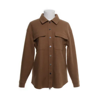 Överskjorta (Brun) från Aware by Vero Moda Viskos, Återvunnen polyester
