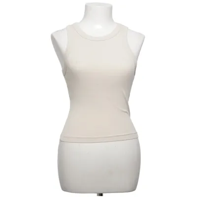Tanktop  (Beige) fra Gina Tricot Bomuld, Elastan