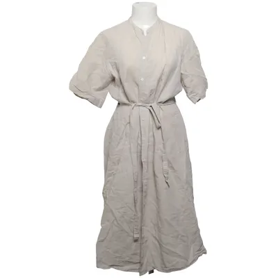Robe chemise (Beige) de Uniqlo Coton, Lin
