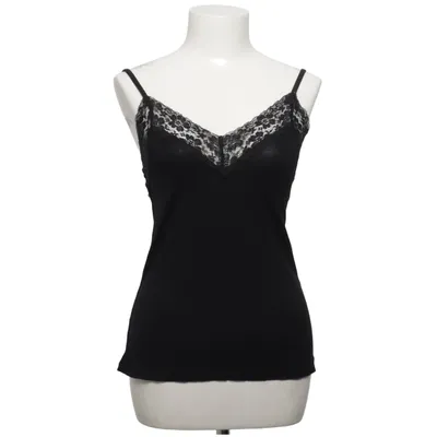 Tanktop (Zwart) van Happy Holly Elastaan, Viscose