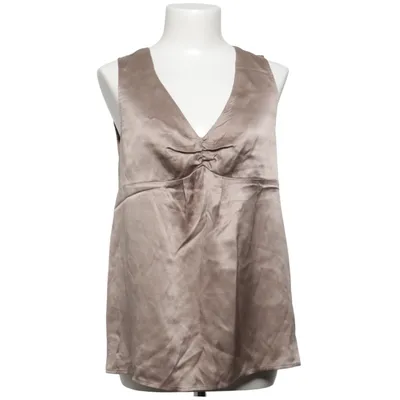 Topp (Beige) från Repeat the Shirt Elastan, Silke