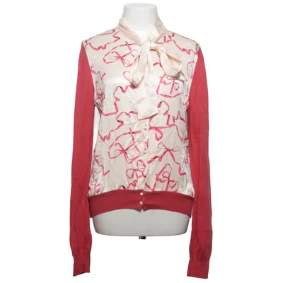Cardigan (Roze, Wit, Meerkleurig) van Viktor & Rolf x H&M Polyamide, Zijde, Viscose, Wol
