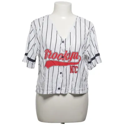 Baseball T-shirt (White, Black, Red) from Clockhouse by C&A Cotton, Modal