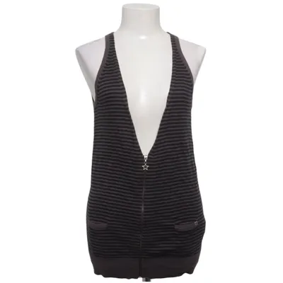 Vest (Gray, Black) from Roxy Angora, Cotton, Polyamide, Viscose