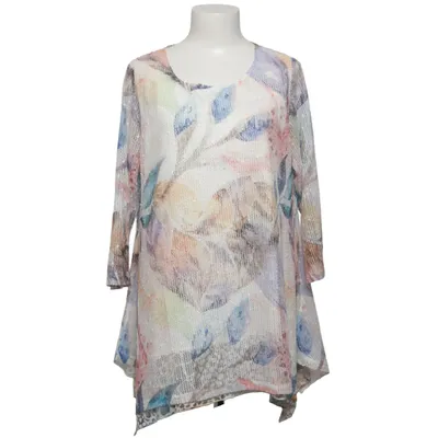 Tunika (Weiß, Mehrfarbig) von Kriss Sweden Polyester, Viskose
