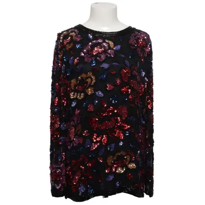Blus (Svart, Flerfärgad) från Oleg Cassini Silke, Viskos