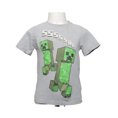 T-shirt (Grå, Grøn) fra Jinx Bomuld, Polyester