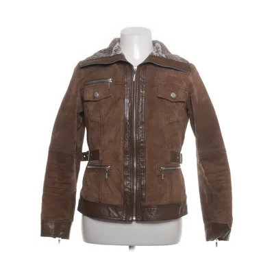 Lederjacke (Beige) von Tom Tailor Leder, Acryl, Polyester