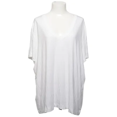 T-shirt (Vit) från Mango Elastan, Viskos