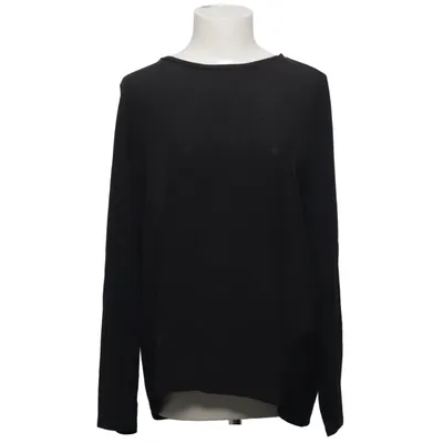Langærmet t-shirt (Sort) fra Seventy Elastan, Silke, Viscose