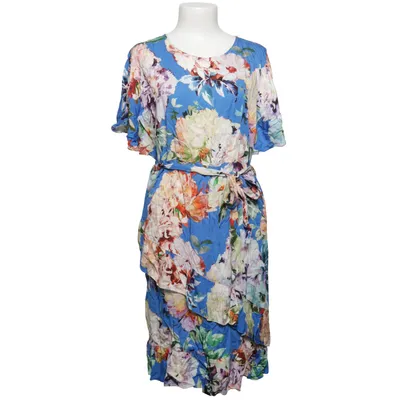 Robe (Bleu, Multicolore) de Lindon Viscose