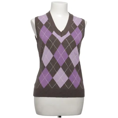 Pull sans manches (Marron, Violet) de Best Connections Coton