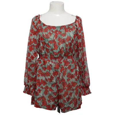 Jumpsuit (Red, Green, Multicolored) from My Star Polyester