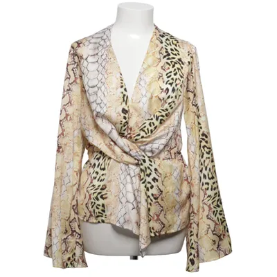 Blouse (Yellow, Brown, Multicolored) from Missguided