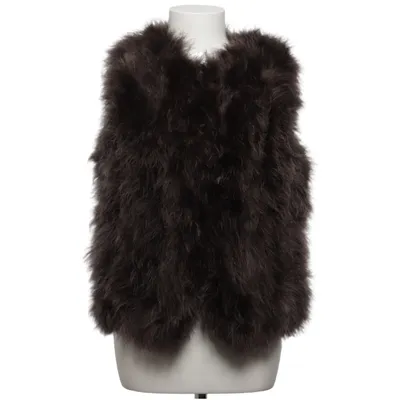 Feather jacket (Gray) from Hollies Stockholm