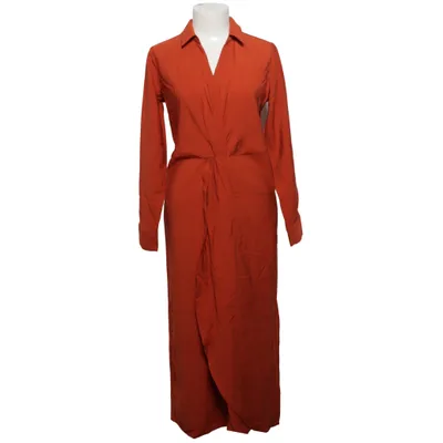 Shirt dress (Orange) from LCW Vision Polyester, Viscose