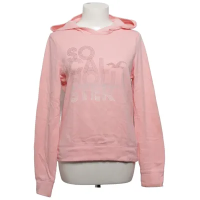 Kapuzenpullover (Pink) von Hollister Baumwolle, Polyester