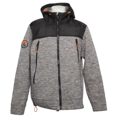 Hættetrøje (Grå, Sort) fra Superdry Polyester