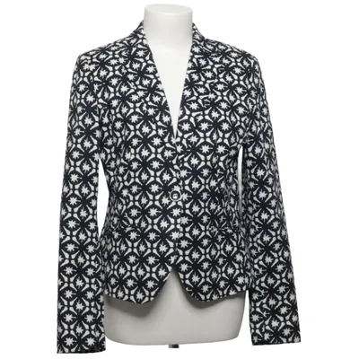 Blazer (Blue, White) from More & More Cotton, Elastane, Polyester