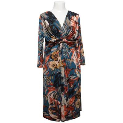 Dress (Blue, Multicolored) from Esperance Polyester
