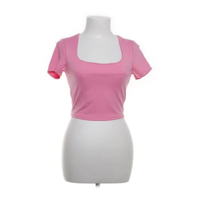 Crop top (Rose) de L&S Élasthane, Polyester