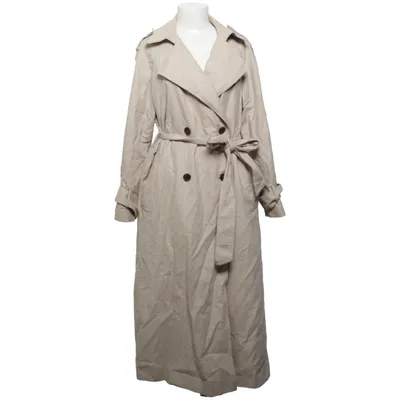 Trenchcoat (Beige) fra ASOS Design Bomuld, Linned, Polyester