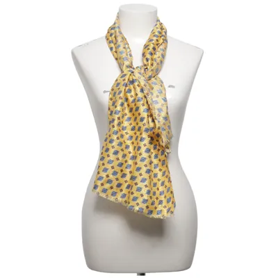 Cravat (Geel, Blauw) Zijde