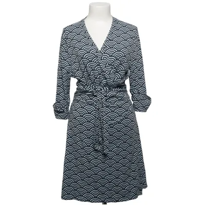 Robe portefeuille (Bleu, Noir) de Me&i Coton, Élasthane, Modal