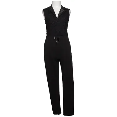 Jumpsuit (Zwart) van GiorGia Katoen, Elastaan, Polyester