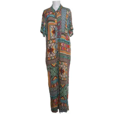 Byxdress (Svart, Flerfärgad) från Farm Viskos